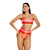 Soft Biquíni Top Faixa Recortes e Calcinha Hot Pants Recortes - comprar online