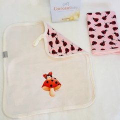 Kit 2 Paninhos de boca Joaninha - Carrossel Baby - comprar online