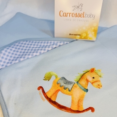 Manta de Suedine Cavalinho - comprar online