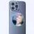 Telefone magnético selfie espelho para Magsafe iPhone, 15 Pro Max celular, câm