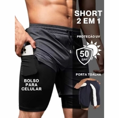 Short 2 em 1 - Compressão - comprar online
