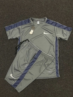 Conjunto Nk Recorte Faixa - Dry Fit