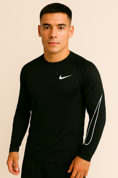 Camisa UV Manga Longa Nk Facão Vazado - Compressão Poliamida - comprar online