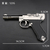 Imagem do Isqueiro Maçarico Em Formato De Pistola Clássica Luger P08