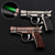 Imagem do Isqueiro Maçarico Em Formato De Arma, Revólver Pistola Colt