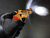Chaveiro Laterna Led E Laser 3 Em 1 Em Formato De Revolver - loja online