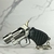 Isqueiro 2 Em 1 Maçarico Chaveiro Mini Revolver Recarregável - Loja Phacil
