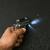 Maçarico 3 Em 1 Isqueiro, Laser E Lanterna Em Formato De Arma