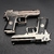 Isqueiro Maçarico em forma de arma Desert Eagle, Pistola recarregável - Loja Phacil
