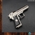 Isqueiro Maçarico em forma de arma Desert Eagle, Pistola recarregável