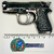 Isqueiro Maçarico pistola beretta m9 E Lanterna Led Pistola Arma 2 Em 1