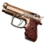 Imagem do Isqueiro Maçarico pistola beretta m9 E Lanterna Led Pistola Arma 2 Em 1
