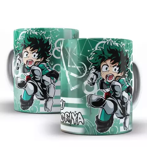 Caneca Porcelana Midoriya | Boku no Hero Academia