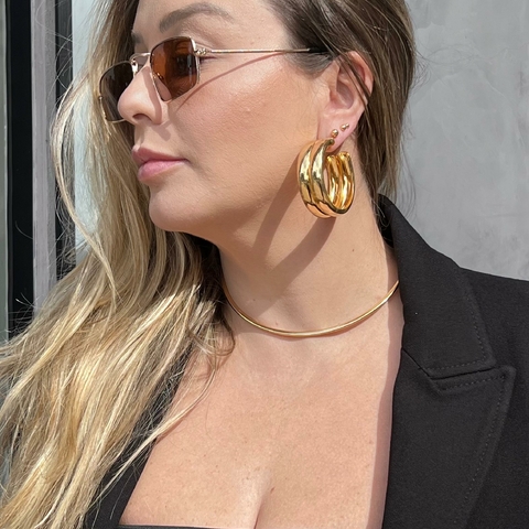 BRINCO MAXI ARGOLA DUPLA - comprar online