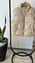 Chaleco eco cuero color crema (0010) - comprar online