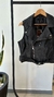 Chaleco eco cuero negro (0004)