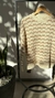 SWEATER DE FRIZZ RAYADO CON PICOS (0178) - comprar online