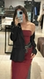 Vestido strapless (0056) - Lumeindumentaria2025