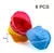 Kit 6/12 Moldes de Muffin em Silicone | Formato Redondo e Coração