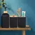 Kit de Bancada com Bambu – Organização e Estilo no Banheiro - Alacanto