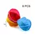 Imagem do Kit 6/12 Moldes de Muffin em Silicone | Formato Redondo e Coração