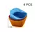 Kit 6/12 Moldes de Muffin em Silicone | Formato Redondo e Coração - Alacanto