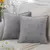 Capa de Almofada Chenille Azul Luxo – 45x45cm e 30x50cm | Fronha Decorativa Macia e Elegante para Sofá ou Cama - Alacanto