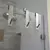 Toalheiro e Cabide de Aço Inox | Gancho em S para Porta de Vidro do Box na internet