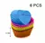 Kit 6/12 Moldes de Muffin em Silicone | Formato Redondo e Coração - comprar online