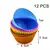 Kit 6/12 Moldes de Muffin em Silicone | Formato Redondo e Coração - loja online