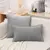 Capa de Almofada Chenille Azul Luxo – 45x45cm e 30x50cm | Fronha Decorativa Macia e Elegante para Sofá ou Cama