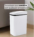 Lixeira Automática 12L com Sensor – Sem Toque e Vedação Antiodor - Alacanto
