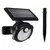 Luminária Solar LED Sensor De Presença Para Parede Ou Espeto Iluminação Exte