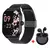 LEMFO LT10 Relógio Inteligente 2024 Homens 2.01 &#39;&#39;Tela 360*360 Bluetoot