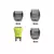 4 pçs pente manual barbeador de barba lâmina substituição para philips onebl