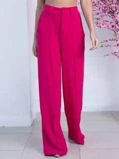 Imagem do Calça Pantalona Feminina Perna Larga Duna