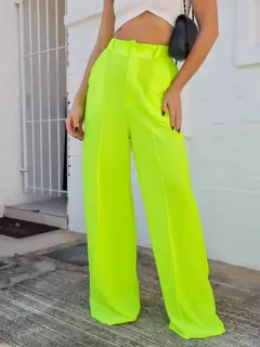 Calça Pantalona Feminina Perna Larga Duna