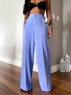 Calça Pantalona Feminina Perna Larga Duna na internet