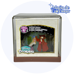 Miniaturas Disney Doorables Movie Moments Série 2 - A Bela Adormecida - Aurora! Raro! - Magia de Colecionar