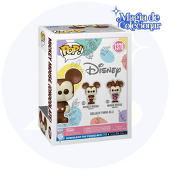 Boneco Funko Pop Disney Mickey Mouse Chocolate 1378 - Magia de Colecionar