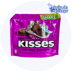 Chocolate Importado Hershey´s Kisses Rainbow Brownie 255g!