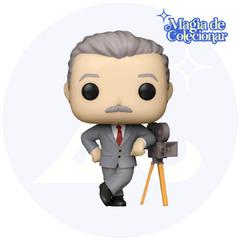 Funko Pop Disney 100 - Walt with Câmera 77 - Magia de Colecionar