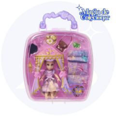 Boneca Disney Store Maletinha Rapunzel Once Upon a Story Mini Doll Playset – Tangled - comprar online