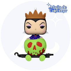 Boneco Funko Pop Trains Exclusive - Disney Villains - Evil Queen in Cart 16 - Magia de Colecionar
