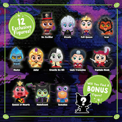 Miniaturas Disney Doorables Villains Peek - Escolha seu vilão favorito! na internet