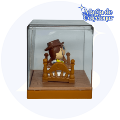Miniaturas Disney Doorables Movie Moments Série 1 - Toy Story - Woody e Buzz Lightyear! - Magia de Colecionar