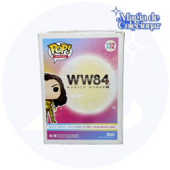 Funko Pop Wonder Woman 84 - Golden Armor - Unmasked 332! Special Edition - Magia de Colecionar
