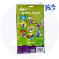 Cartela de Adesivos Importada - Create a Sticker 3D - Stitch! - comprar online