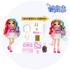 Boneca Rainbow High Creative Crystals - Amaya Raine! Fashion Doll!
