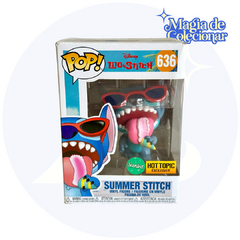 Funko Pop Disney Lilo & Stitch - Summer Stitch 636 - Hot Topic! Com detalhes!